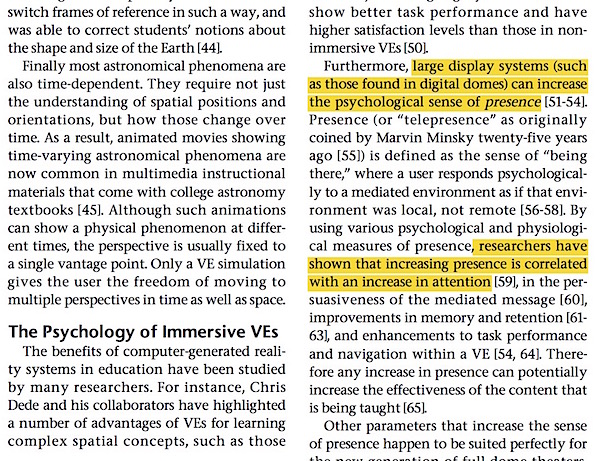 Increased Attention in Domes